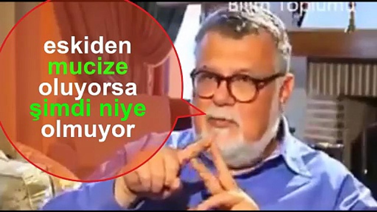 ESKİDEN MUCİZELER OLUYORSA ŞİMDİ DE OLSUN BAKALIM... CELAL ŞENGÖR