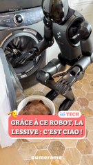Ce Robot Révolutionne la Lessive : Nettoyage Automatique à Domicile !