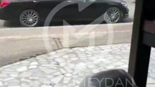 Esnafı gezerek Kuran kursları için para toplayıp, Mercedes marka arabası ile gitti