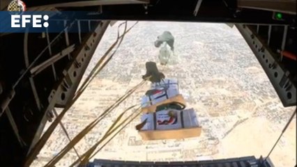 Egipto envía ayuda a Gaza por tierra y aire por quinto día consecutivo