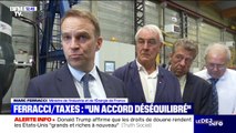 Droits de douane américains: Marc Ferracci, ministre de l'Industrie, dénonce un 