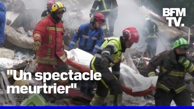 Une frappe russe sur Kiev fait au moins six morts et une cinquantaine de blessés