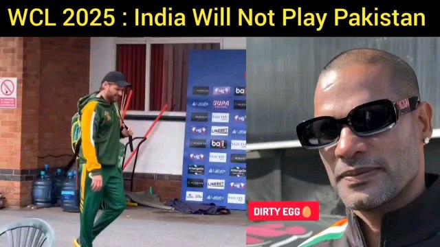 Why INDIA Will NOT Play PAKISTAN in WCL 2025 Semi-Final The match at Edgbaston, Birmingham, was officially called off due to India Champions refusing to play Pakistan Champions amid political tensions and a boycott by key players. Pakistan advanced di