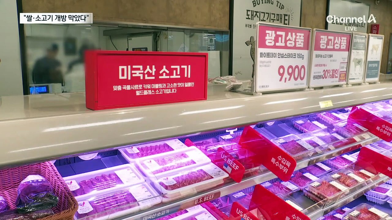 “쌀·소고기 시장 추가 개방 않기로 합의”