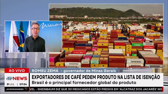 Romeu Zema: “Lula ao invés de dialogar, tem adotado um discurso anti-EUA”