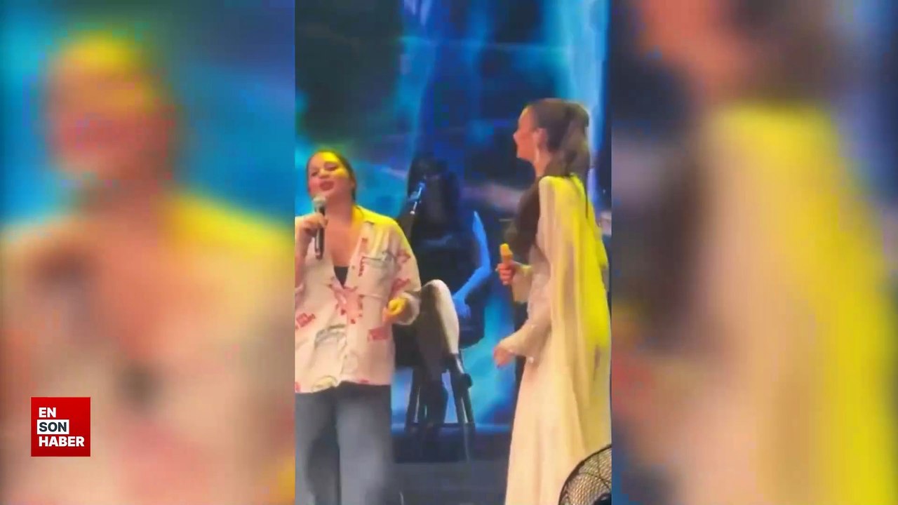 Haluk Bilginer ve Aşkın Nur Yengi'nin kızı Nazlı Bilginer, sesiyle hayran bıraktı