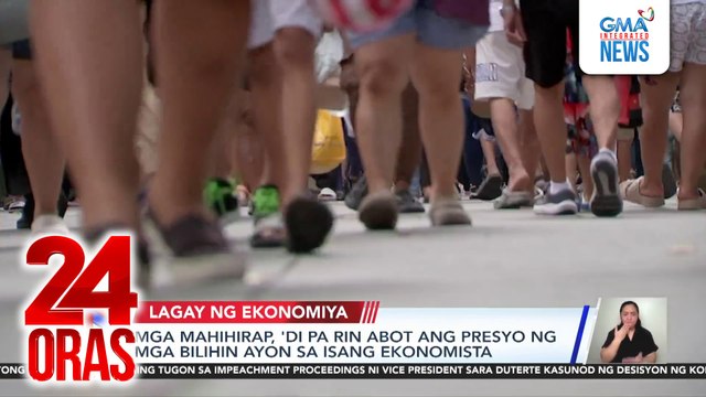 DepDev - Ekonomiya ng Pilipinas, lumago sa kalagitnaan ng Marcos Admin | 24 Oras