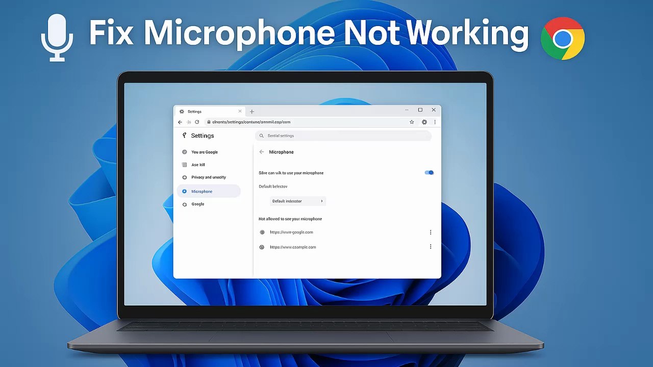 Microphone Not Working on Chrome? Here’s How to Fix It Fast!