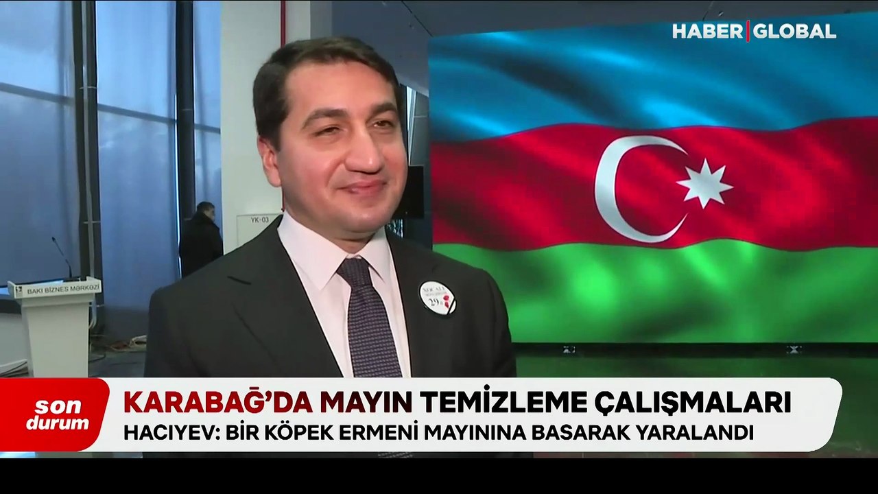Azerbaycan Cumhurbaşkanı Müşaviri Hikmet Hacıyev: “Kara mayınları hem insanlar hem hayvanlar için süregelen bir tehlike”