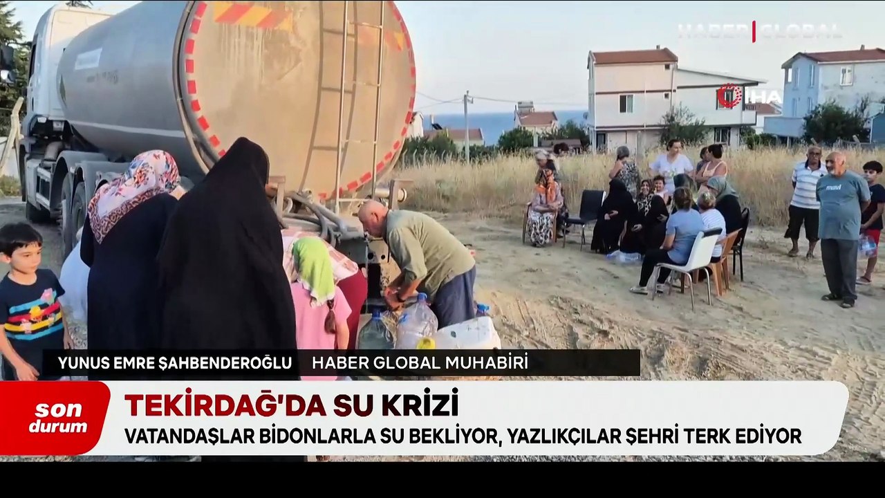 Tekirdağ’da susuzluk devam ediyor mu?