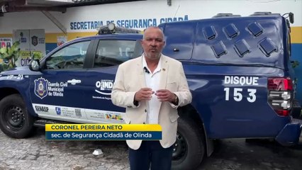 Guardas municipais de Olinda começam a receber porte de arma: o que muda na segurança da cidade