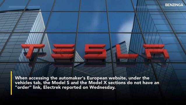 Tesla Stops Taking Orders For Model X, Model S In Europe As Sales Decline