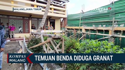 Gali Septic Tank, Tukang di Malang Temukan Benda Diduga Granat