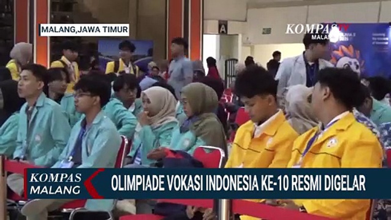 Olimpiade Vokasi Indonesia Ke-10 Digelar di Universitas Brawijaya Malang
