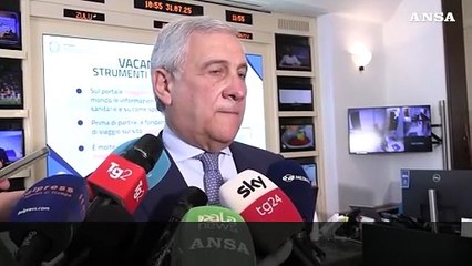 Gaza, Tajani: "Sofferenza dei palestinesi inaccettabile"
