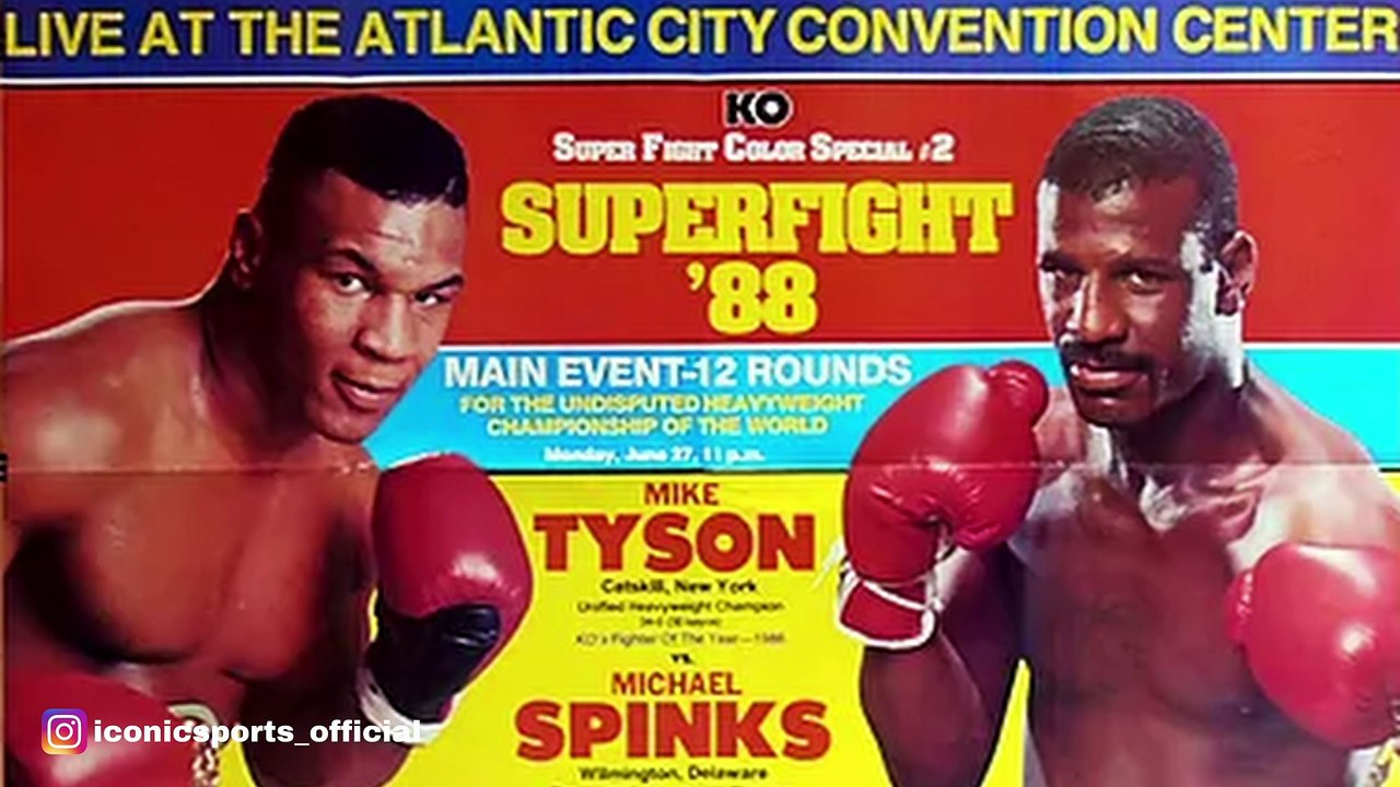 MIKE TYSON opened up a fresh can of whoop ass on MICHAEL SPINKS - THE TICKET BASTARD web series created by David Catalano ("Dave Cat") and ICONIC SPORTS MEDIA tells the stories of collectible sporting event tickets and the fascinating events behind them.