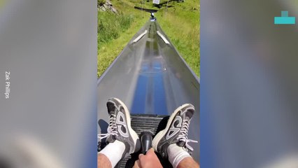 Tourists Crash on Switzerland Mountain