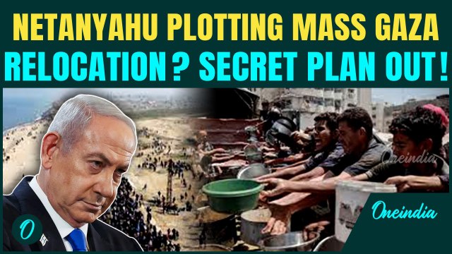 Bibi’s Chilling Gaza Plan Revealed! Netanyahu Secretly Plotting to ‘RELOCATE’ Palestinians?| Details
