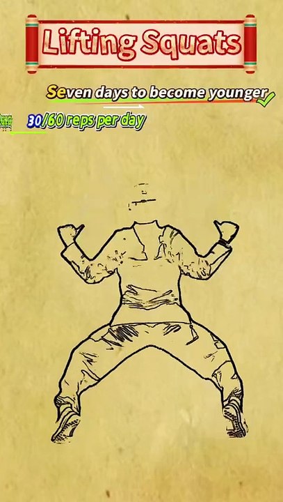 7-Day Chinese Dragon Squat :Reverse Aging & Boost Energy like Ancestors.