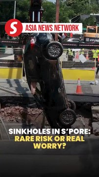 The Straits Times | Singapore sinkhole: Rare risk or real worry