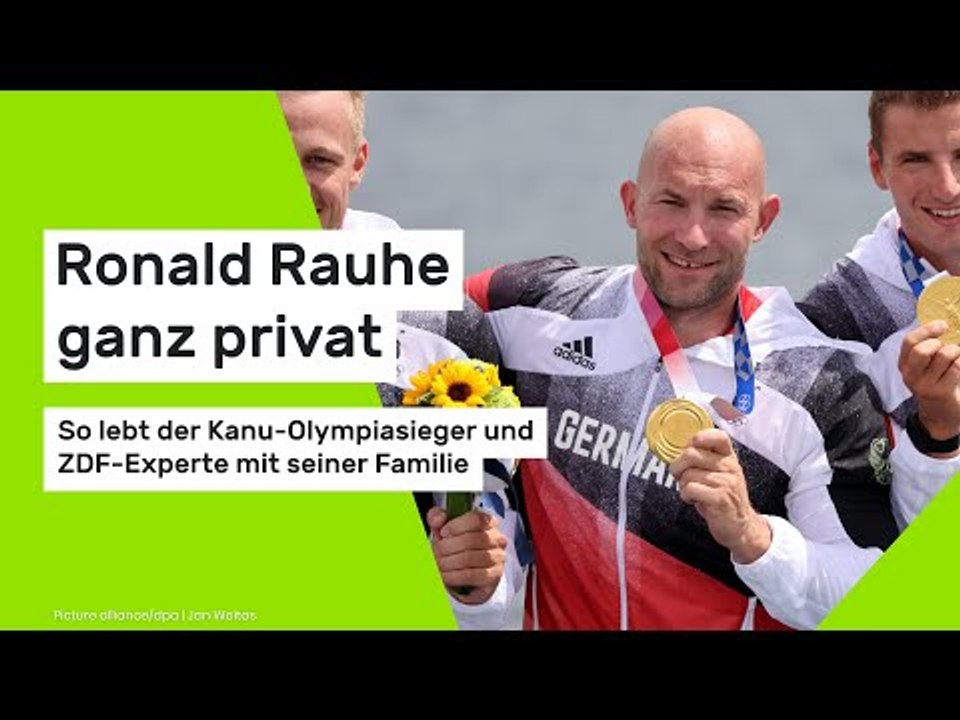 Ronald Rauhe ganz privat - So lebt der Kanu-Olympiasieger und ZDF-Experte mit seiner Familie