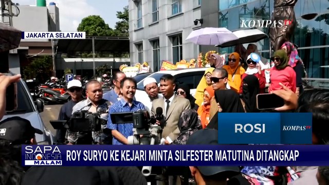 Berapi-api! Roy Suryo CS Desak Silfester Dieksekusi, Bawa Apa Saja ke Kejari? | SAPA MALAM