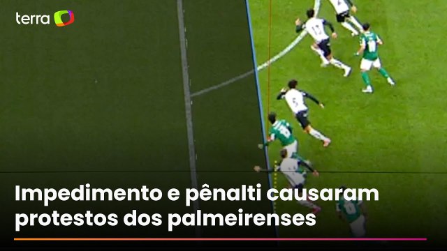 CBF divulga análises do VAR de lances polêmicos em Palmeiras x Corinthians pela Copa do Brasil
