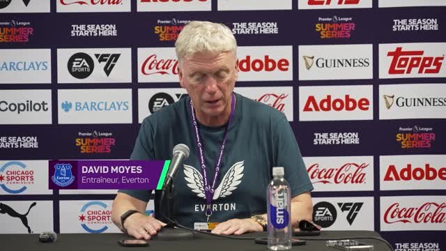 Everton - Moyes : “Pour l’instant, nous ne sommes pas prêts”