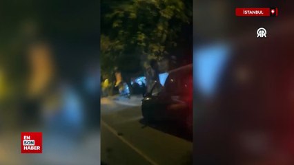 İstanbul'da servis aracının çarptığı motosikletli öldü