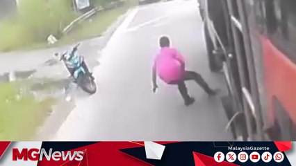 Lelaki ‘lalok’ berani hulur kaki bawah lori milik 19 kes dadah