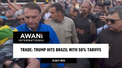 Trade: Trump hits Brazil with 50% tariffs