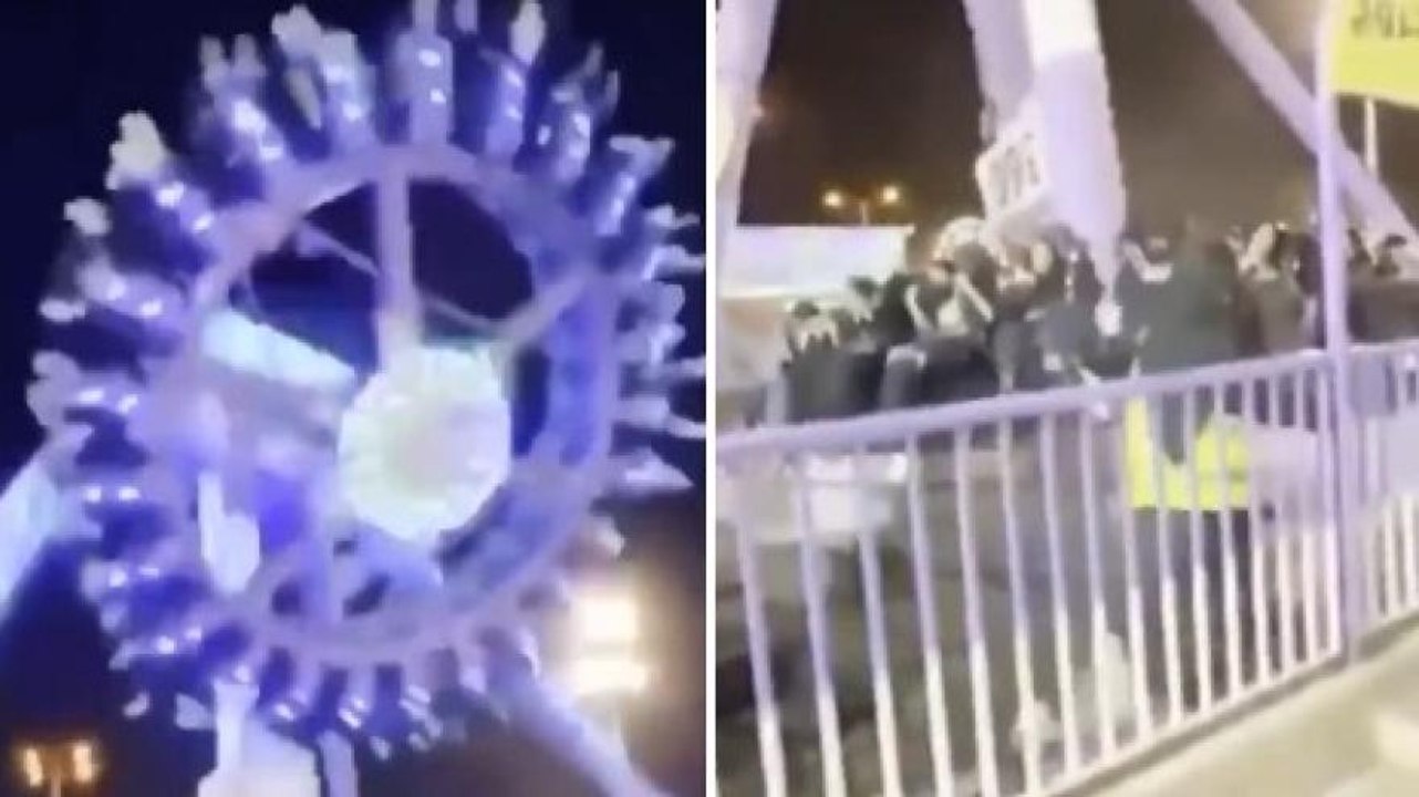 Giostra si spezza a metà, paura al parco divertimenti in Arabia Saudita