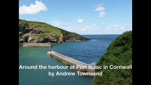 Around the harbour at Port Isaac in Cornwall by Andrew Townsend