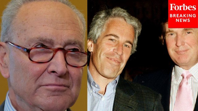 Schumer Reveals Dems Are Wooing Republicans To Join 'Rule Of Five' Release Of Epstein Docs