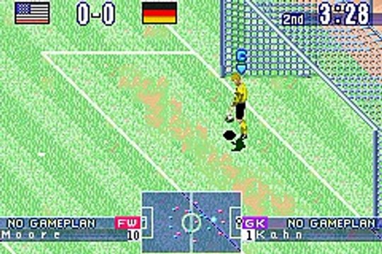 International Superstar Soccer (GBA) CPU VS CPU Mode