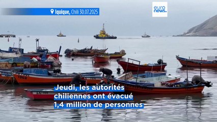 Les alertes au tsunami progressivement levées dans le Pacifique
