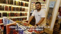 Livrarias se reinventam após queda de 43% no faturamento do setor editorial