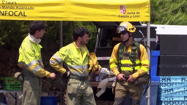 Efectivos continúan trabajos de extinción en Ávila, Pontevedra y Las Hurdes