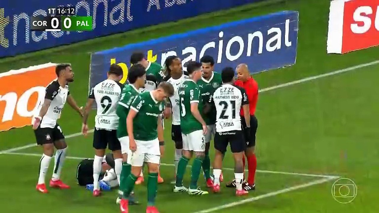 Copa do Brasil 2025 Corinthians x Palmeiras (1/8 finais) com Luís Roberto (Globo)