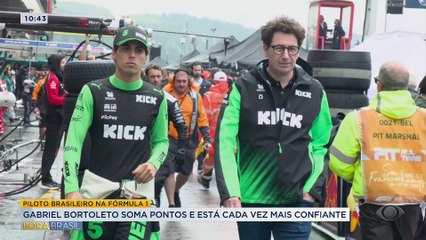 Bortoleto soma pontos e está cada vez mais confiante