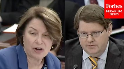 'Could You Just Answer Yes Or No?': Amy Klobuchar Grills USDA Official On Reorganization Plan