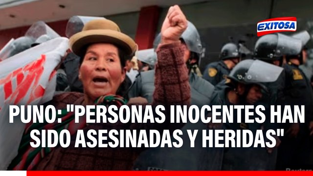 Familiares de víctimas de protestas en Puno: Personas inocentes han sido asesinadas y heridas
