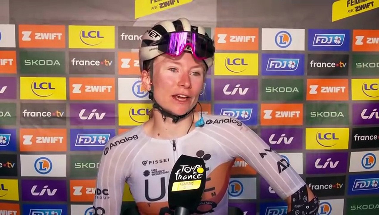 Tour de France Femmes 2025 - Maeva Squiban : "C'est incroyable... je ne sais pas quoi dire"