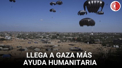 Llega más ayuda humanitaria a Gaza