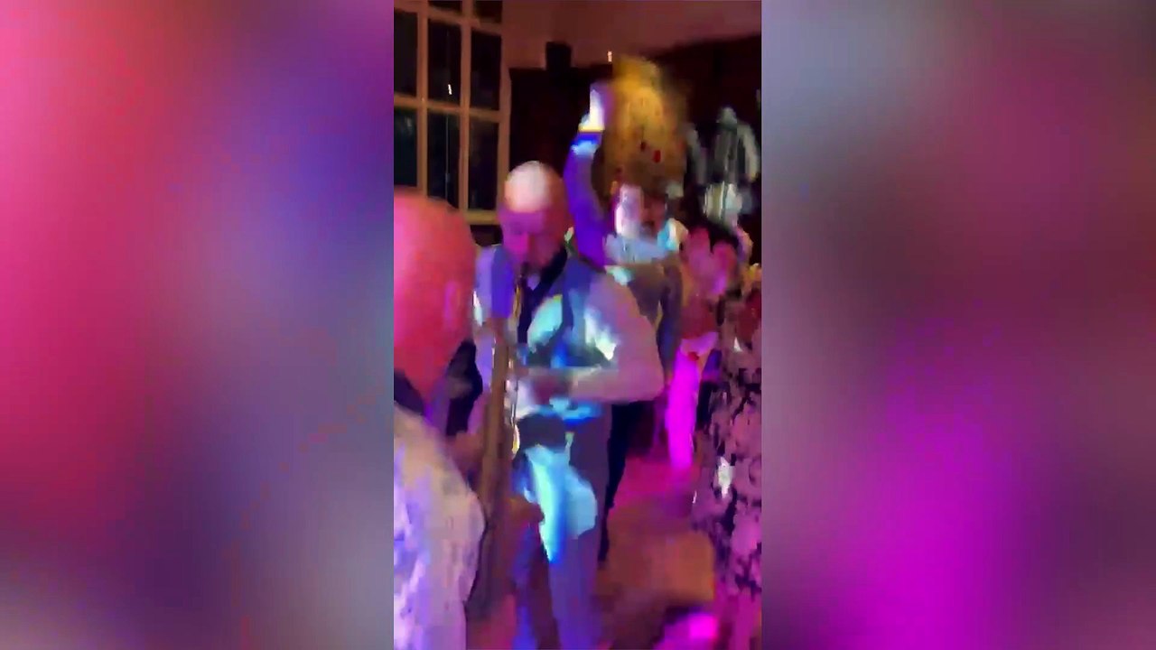 Newcastle groom surprises bride by playing saxophone at wedding after practicing for entire year