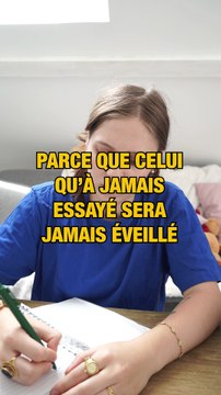 Celui qu'à jamais essayé sera jamais éveillé
