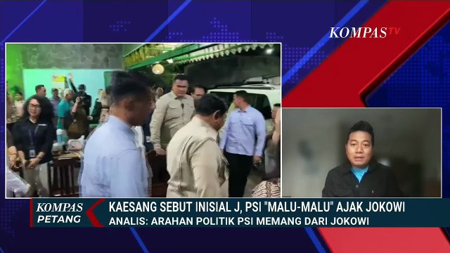 PSI Malu-Malu Ajak Jokowi? Adi Prayitno: Arahan Politik PSI Memang dari Jokowi