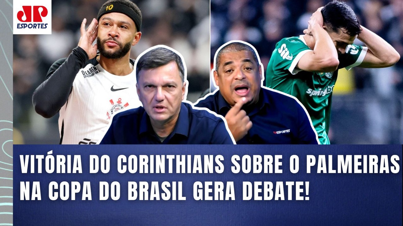 "ISSO ME CHAMOU A ATENÇÃO! Cara, o Palmeiras contra o Corinthians SIMPLESMENTE NÃO..." VEJA DEBATE!