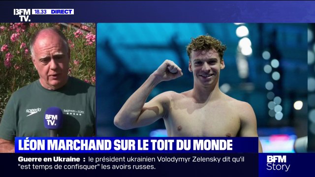 C'est une immense fierté : Michel Coloma, directeur du club d'enfance de Léon Marchand réagit au titre mondial du nageur
