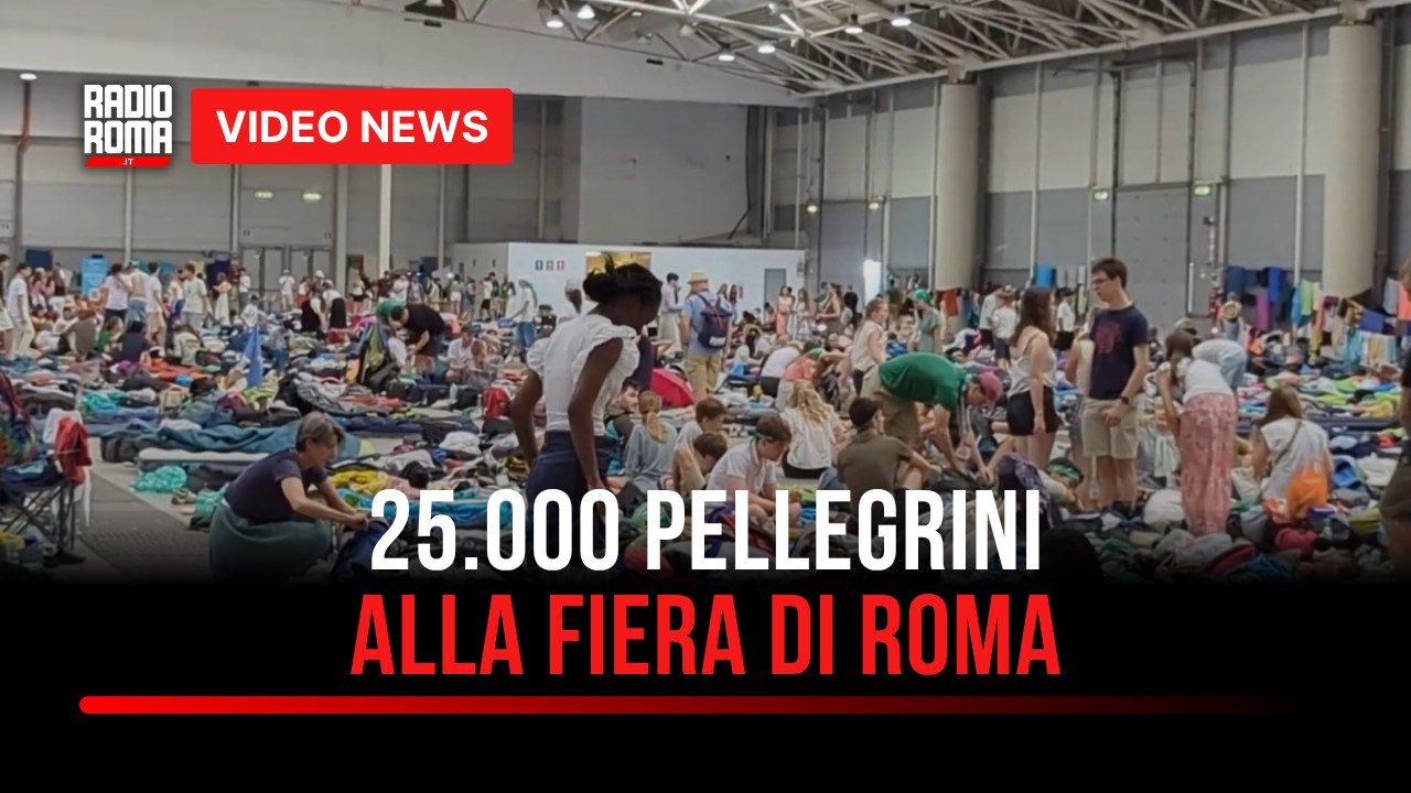 Fiera di Roma, una città nella città per accogliere 25.000 pellegrini